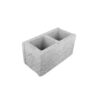 8" Hollow Concrete Two Cavity Block - Image 1